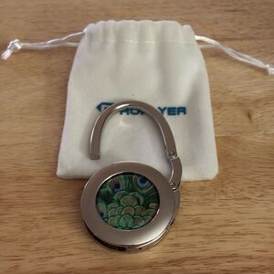 Peacock Design Purse Hook